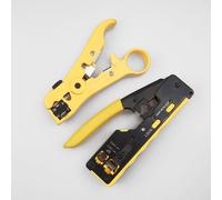 Pince de câble Ethernet à sept types de trous traversants, outils réseau rj45 4P/6P/8P