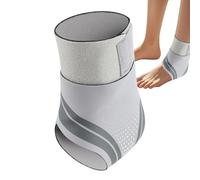 Pince de cheville pour le sport, pince de soutien de la cheville - Panneau de compression de la cheville - Manches de compression sportives élastiques réglables pour badminton, randonnée, extérieur