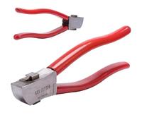 Pince de n acier inoxydable - 18,5 x 6 x 2,3 cm - Taille compacte ergonomique - Pince coupante pour clés plates - Pour femmes, jeunes, adolescents, grand-mère, grand-père, épouse, mari, fils