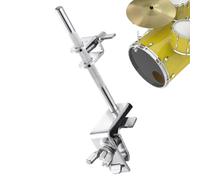 Pince de cloche montée sur cerceau - Support réglable, support d'instrument solide, accessoire musical durable pour étuis de guitare, anneaux de grosse caisse, configurations de clavier, équipement de