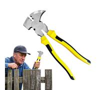 Pince de clôture, coupe-clôture, outils de clôture en fil barbelé, outils à main multifonctionnels haute performance, clous de base, extracteur de clous pour la construction et la maison