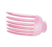 Pince de coiffage frontale, outil de façonnage de cheveux volumisant pour femme, peigne de fixation à franges facile à transporter pour la maison, l'école, l'extérieur et les voyages d'affaires, rose