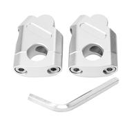 Pince de collision du guidon - support de moto de 22 mm, support en en aluminium | Suport de barre robuste, accessoire de moto réglable pour les tournées, l'équitation et les déplacements quo
