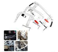 Pince de compresseur à ressort de soupape à double tête conçue pour un retrait et une installation efficaces des ressorts de soupape sur les moteurs OHC et diesel avec une portée de 55 à 175 mm