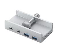 Pince de Concentrateur USB 10 Gbit/S, Adaptateur Répartiteur USB 3.2, Accessoires pour Ordinateur de Bureau, Extension USB, Clip de Concentrateur
