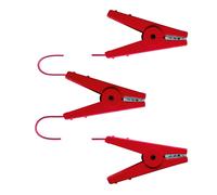Pince de connexion interfils, triple Kerbl Rouge 2x60 cm