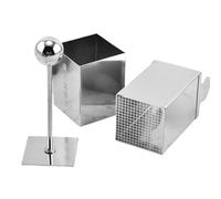 Pince de Coupe de caillé de Haricots, coupeur Floral de caillé de Haricots | Slicer de caillé de Haricots Wensi,Manuel en métal Jelly Shredder Square à Coupe de gio, Strum