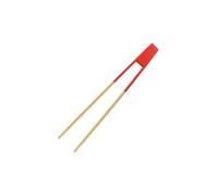 Fackelmann Pince à toasts 688917 aimantée bambou rouge 27,5 cm