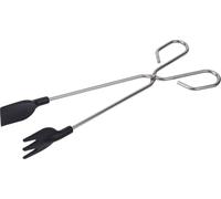 Pince de cuisine avec bêche en nylon/acier inoxydable. 30cm