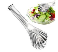 Pince de cuisine en acier inoxydable à bord festonné, outil de barbecue et de service robuste, catégorie d'équipement culinaire, design de mécanisme de verrouillage, qualité professionnelle pour