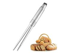 Pince de cuisine, en acier inoxydable, avec poignée antidérapante, pour barbecue, buffet, camping, pique-nique, cuisine en plein air et gastronomie