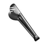 Pince de cuisine en acier inoxydable pour la cuisine - Pince à barbecue, pince à toast, anti-brûlure, ciseaux à clip - Pince de service réutilisable et antidérapante pour, fruits