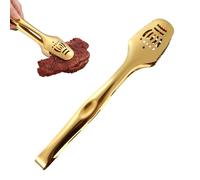 Pince de cuisine en acier inoxydable pour la cuisine - Ustensiles de cuisine en acier inoxydable - Pince à aliments, pour servir, griller, cuire, pâtes, salade, gâteau, barbecue, buffet, cuisine