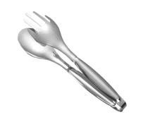 Pince de cuisine en acier inoxydable résistant à la chaleur - Pince antidérapante - Pour cuisine, barbecue, camping, cuisine, restaurant, hôtel, restauration, extérieur, fête de mariage