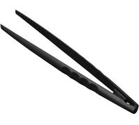 Pince de cuisine Kelomat en plastique noir 31cm pour retourner les aliments en douceur