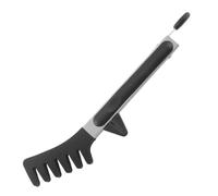 Pince de cuisine, petite pince en silicone de 23 cm, pince de service miniature de qualité alimentaire avec embouts en silicone