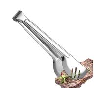 Pince de cuisine pour la cuisine | Anti-brûlure alimentaire Tonngs Barbecue Tonngs Clip Ciseaux | Prise en main confortable Pince de service réutilisable, pince antidérapante pour pain, cornichons
