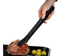 Pince de Cuisine pour la Cuisine,Silicone Alimentaire Antidérapant Résistant à la Chaleur | Ustensile de Nomade,pour Servir les Salades, Barbecue, Viandes, Poulet, Friture, Gâteaux