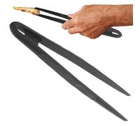 Pinces de cuisine thermoplastiques - ORION - 29 cm - Noir - Résistant jusqu'à +200°C - Compatibles lave-vaisselle