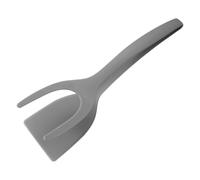 Pince de Cuisson Ergonomique Antiadhésive pour Omelettes et Poissons Portable 2 en 1 Œufs Double Spatule Multifonction Outil de Cuisson French Toasts Pelle