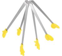 Pince de cuisson Lot de 3 pinces à aliments en silicone, fournitures de cuisine, pinces à salade, pinces à glaçons