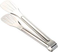 Pince de cuisson Ustensiles de cuisine Pinces à barbecue faciles à tirer Pinces de cuisine Pinces de chef(28.3 * 4.3cm)