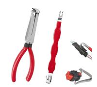 Pince de déconnexion électrique, séparateur de fils, multi-connecteur, pince d'extraction de fil, outil de retrait de terminal durable pour automobile, pour réparation de voitures (A-1 ensemble)