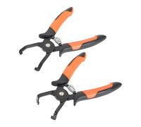 Pince de déconnexion rapide pour conduite de carburant automobile - Design ergonomique à 85 degrés - Outil de déconnexion en alliage