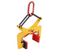 Pince de dérivation 2 en 1 - 325 kg - Pinces de levage verticales - Ouverture réglable de 6 à 24 cm - Pince de levage pour trottoir - Support de pierre - Pince à pavés