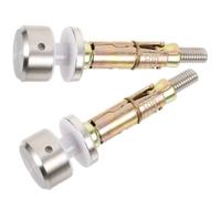Pince de Fixation 2 Pièces en Acier Inoxydable pour Garde-corps en Verre