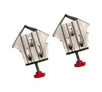 Pince de fixation à angle de 90 ° en acier inoxydable avec poignée réglable pour cadre d'armoire non cousu, travail du bois, outil de serrage antidérapant