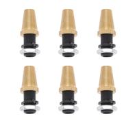 Pince de Fixation de Cordon en Cuivre Métallique 6 Pièces M10 | Filetage M10, Trou 7mm, Fixation à Vis, Suspendre Lumineuse et Réglage du Câble