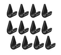 Pince de fixation de données de cordon polyvalente, B | Pince de fixation de fil de données sécurisée ABS, pour une utilisation, fixation rapide des Clips de