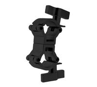Pince de fixation de scène double verrouillable en alliage d'aluminium magnésium pour événements professionnels et installations home cinéma Fixation antidérapante pour corps d'éclairage