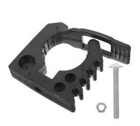 Pince de Fixation en Caoutchouc Noire à Trou Prépercé, Montage Rapide | Maintien Ferme et Anti-vibrations, Accessoire de Fixation pour Mur de Coffre, Usage Quotidien