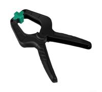 Pince de fixation manuelle compacte pour le travail du bois avec bloc de fixation mobile et ressort résistant à la fatigue (A)