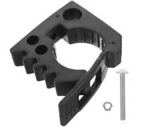 Pince de Fixation Multi-Usage en Caoutchouc Noir pour Équipements | Montage Rapide sur Véhicule, Trou Prépercé, Accès Pratique, Adaptée aux Haches et Outils, pour Kayakistes et Techniciens