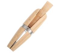 Pince de Fixation pour Anneau en Bois Beige pour Bijoutiers