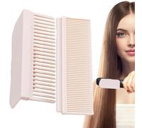 Pince de fixation pour peigne en fer plat, accessoire pour peigne à lisser, peigne de coiffeur pour lisser les cheveux avec dents denses pour la maison,
