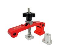 Pince de fixation rapide en alliage d'aluminium en forme de T pour le travail du bois - Accessoire pratique pour table