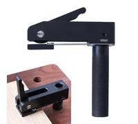 Pince de fixation rapide pour bureau, alliage d'aluminium, antidérapant, stable, pour bancs de travail du bois 19-20 mm