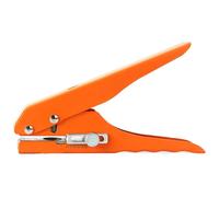 Pince de forage professionnelle à trou unique de 8 mm en PVC robuste avec couvercle réglable, convient pour le bois fin, le papier, le carton, le film dur et le cuir, outil de menuiserie durable et