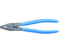 Pince de force combinée Gedore 160 mm, isolée par immersion 8250-160 TL