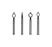 VEVOR Pince de forge 4 pièces – 46 cm, gueule de loup ZV, acier au carbone, manche long