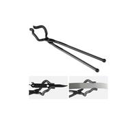 VEVOR Pince de Forge 46 cm Tenailles de Forge en V Z Durable en Acier au Carbone Long Manche Bonne Prise Opération Plus Sûre Matériels de Forgeron pour Lames de Couteau Pièces Longues et Circulaires