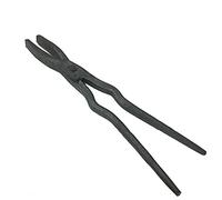 Pince de forge Tenailles de forge à mâchoire plate pour la fabrication de couteaux à enclume Pince de forge 280mm 420g pour l'ingénieur Forgeron Forge