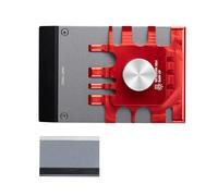 Pince de gravure miniature portable et plaque de pliage pour économiser de l'espace et manipuler facilement dans des supports de gravure détaillés