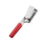 Pince de grill en acier inoxydable - 11,81 pouces, Pelle antiadhésive à longue poignée en métal | Pinces à pelle alimentaire, pour steak, poisson, Paiń, hamburger, barbecue, pizza, crêpes, Tartès