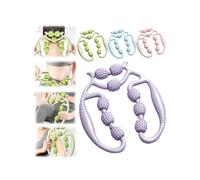 Pince de jambe circulaire, rouleau à neuf roues pour muscles L-eg, bâton de rouleau de massage multifonction, relajador de piernas con rodillos, rouleau de massage relaxant musculaire, pinces