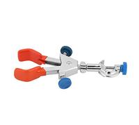 Pince De Laboratoire Double Régulateur, Support En Acier Inoxydable 304, Grande Taille 25cm - Réglage Précis, Fixation Solide, Usage Pour Flacon Et Condenseur (Grande taille pour poignée droite)